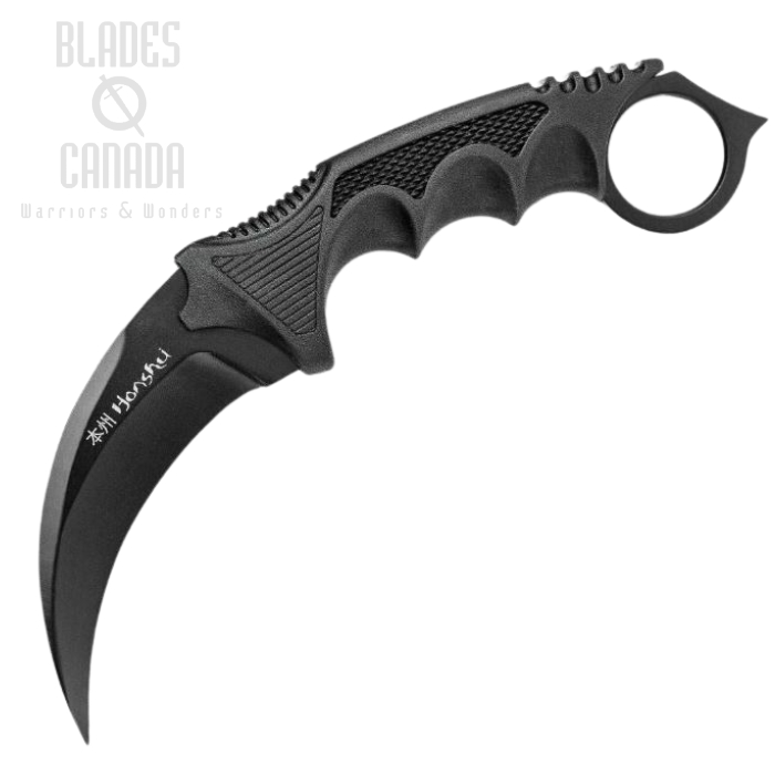 Honshu Fixed Blade Karambit Knife, Shoulder Harness, UC2791 Honshu Fixed Blade Karambit Knife, Shoulder Harness, UC2791